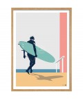Retro Print | The Urban Surfer | Australia